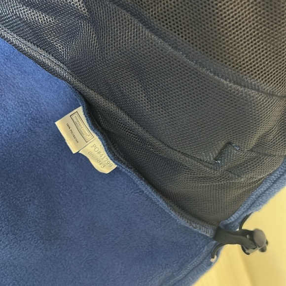 Vineyard Vines Mens Blue Fleece Vest Medium - Picture 4 of 8